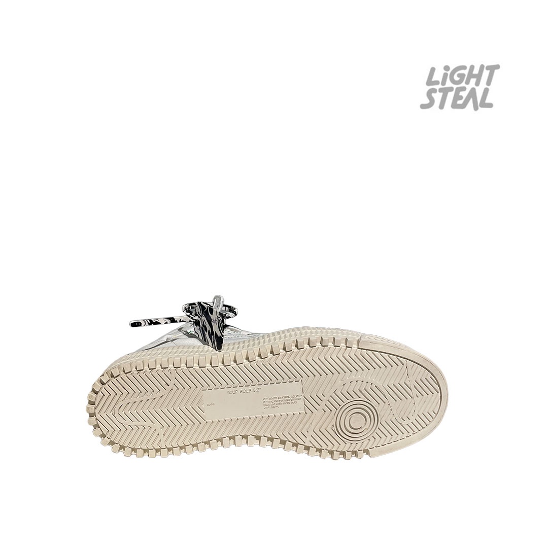 Off-White Sneakers 3.0 Off Court White Black (Used) - immagine 8