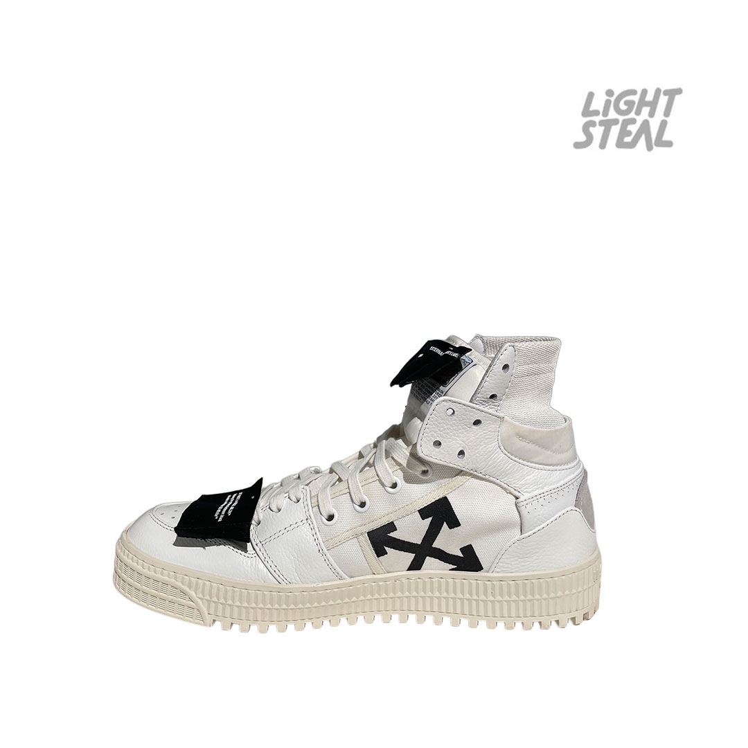 Off-White Sneakers 3.0 Off Court White Black (Used) - immagine 7