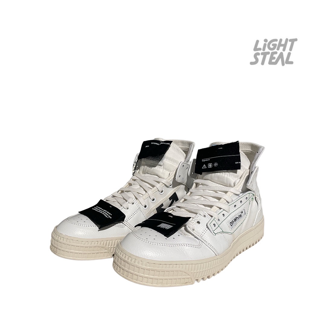 Off-White Sneakers 3.0 Off Court White Black (Used) - immagine 3