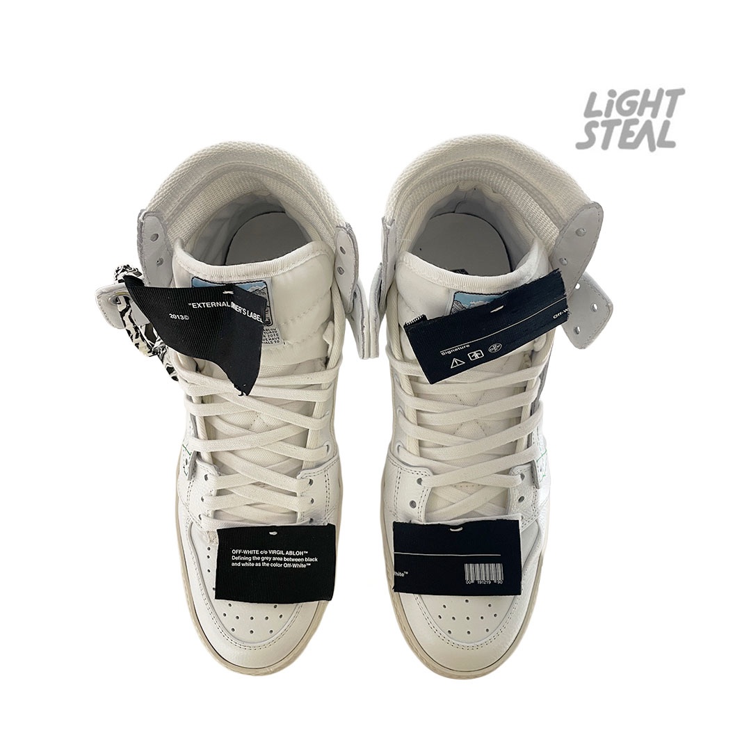 Off-White Sneakers 3.0 Off Court White Black (Used) - immagine 2
