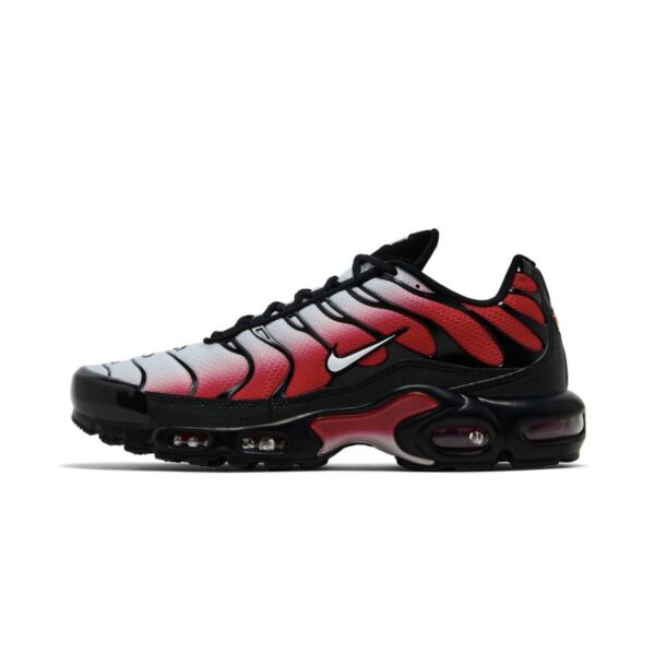 Air 	Max TN Plus Pure Platinum University Black White Red (GS)