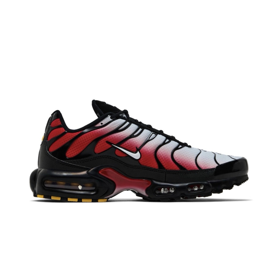 Air Max TN Plus Pure Platinum University Black White Red (GS) - immagine 4