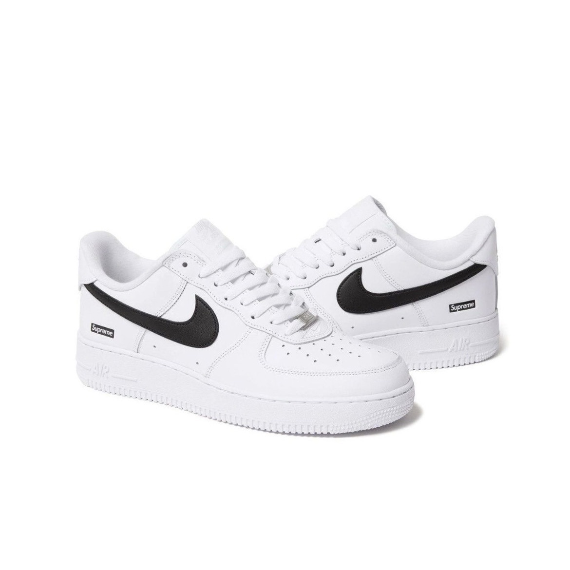 Air Force 1 Low Supreme White Black - immagine 4