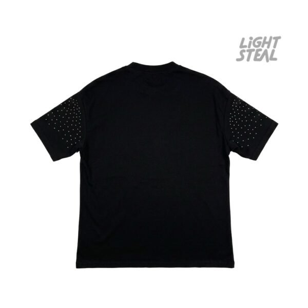T-shirt Replacement Black Stardust con Strass