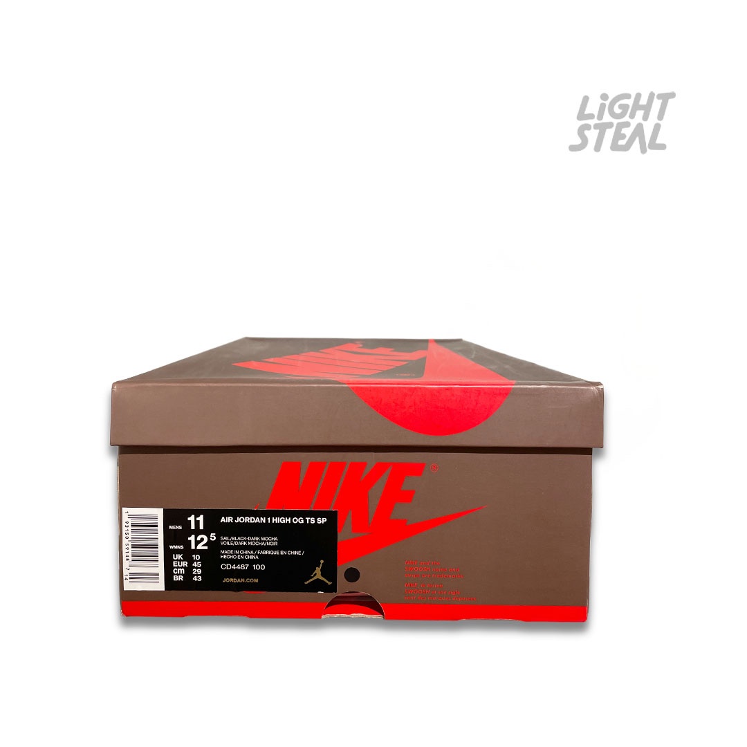 Jordan 1 High Travis Scott Mocha (Used) - immagine 10