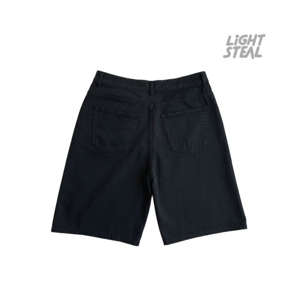 Replacement Crystal Sparkle Denim Shorts Black