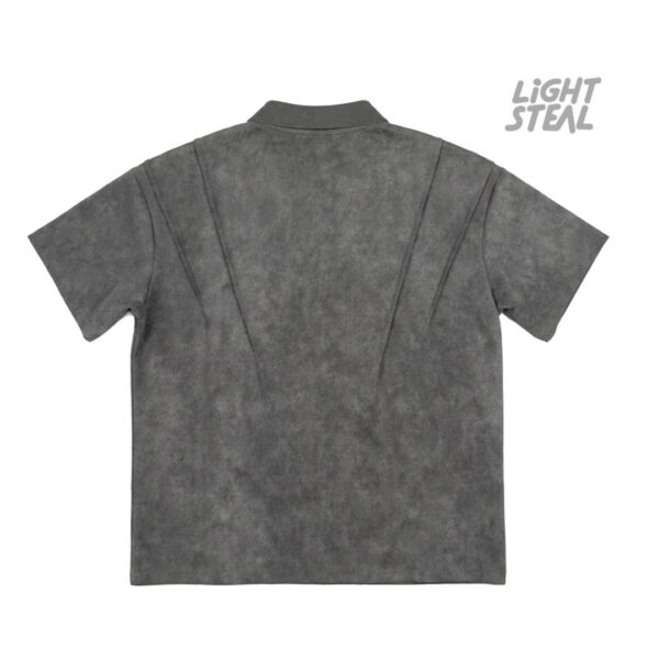 Polo Boxy Dark Grey