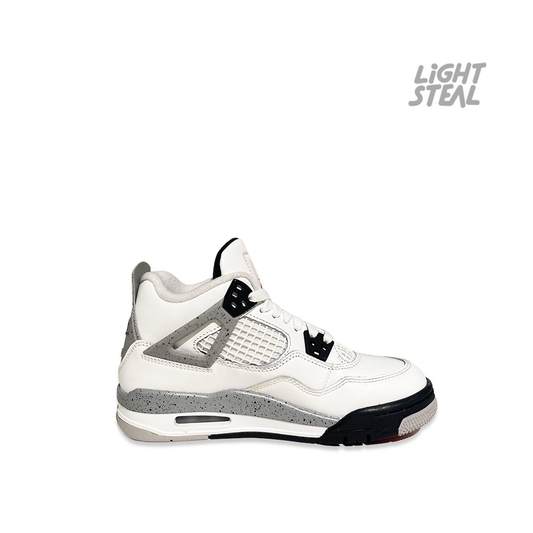 Jordan 4 White Cement (GS) (Used) - immagine 3