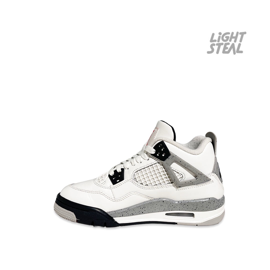 Jordan 4 White Cement (GS) (Used) - immagine 5