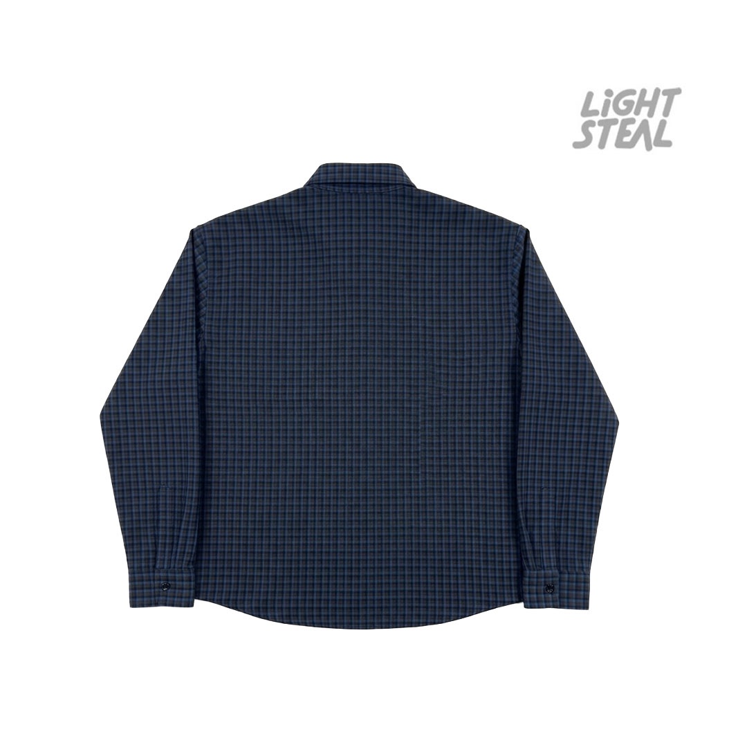 Overshirt Replacement Spider Web Blu - immagine 2
