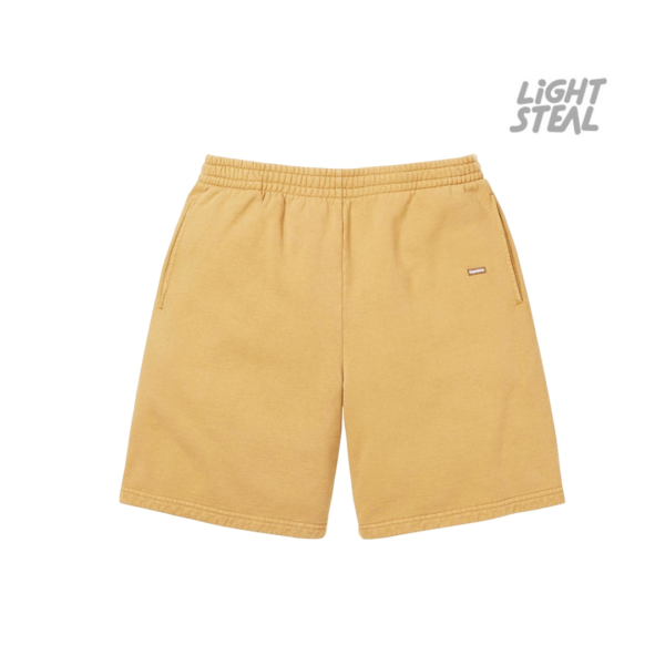 Supreme Overdyed Small Box Sweatshort Sand