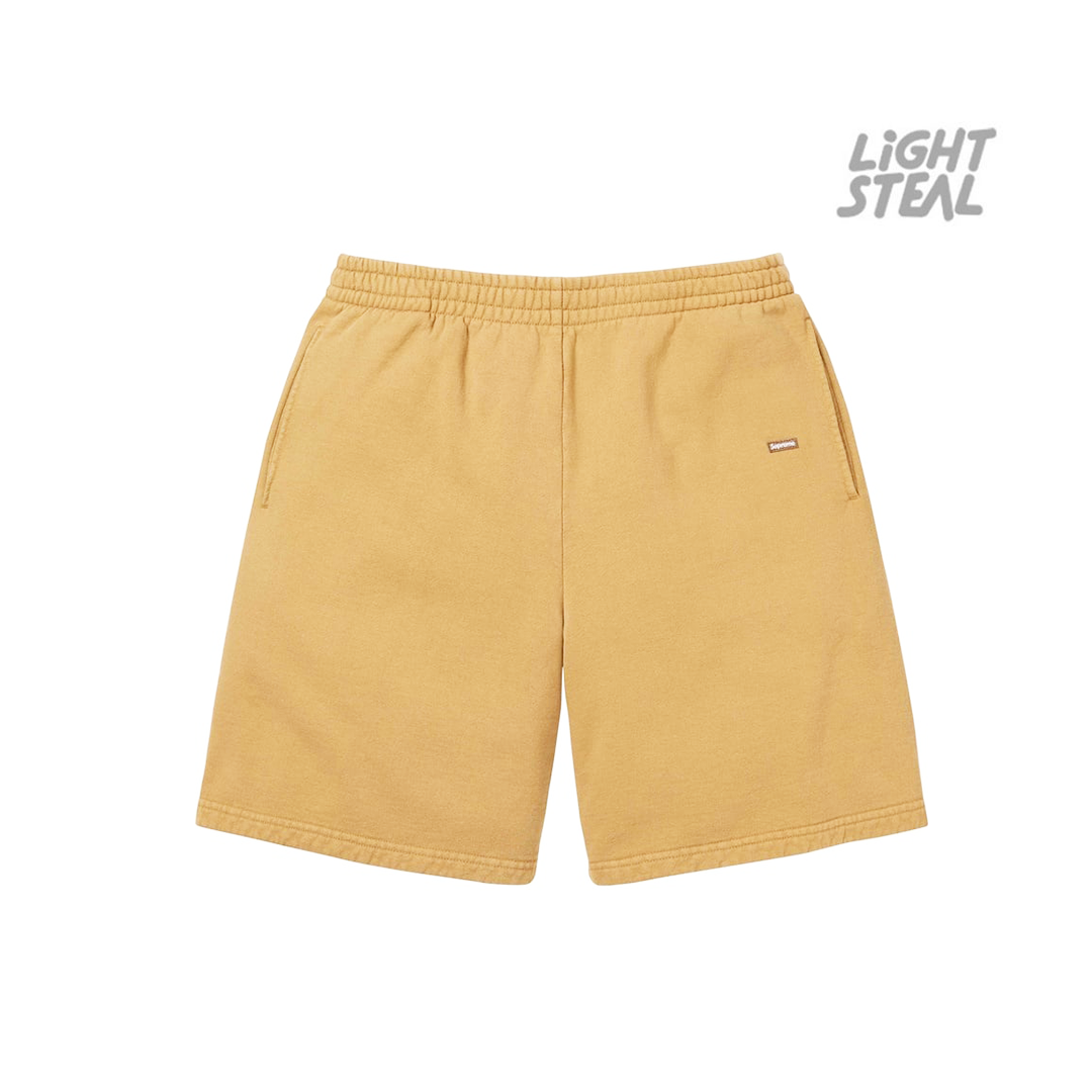 Supreme Overdyed Small Box Sweatshort Sand