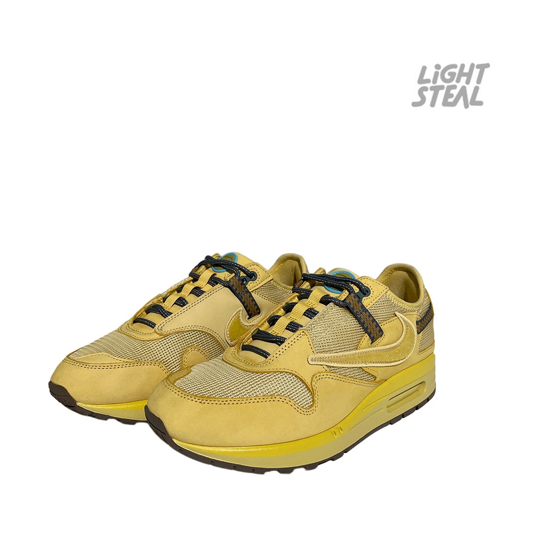Air Max 1 Travis Scott Cactus Jack Saturn Gold (Used) - immagine 3