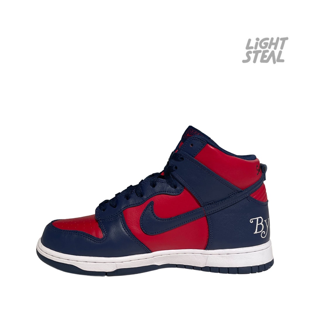 Dunk High Supreme By Any Means Navy (Used) - immagine 7