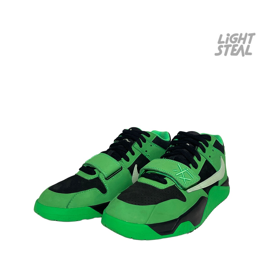 Jumpman Jack Travis Scott Green Spark (Used) - immagine 3