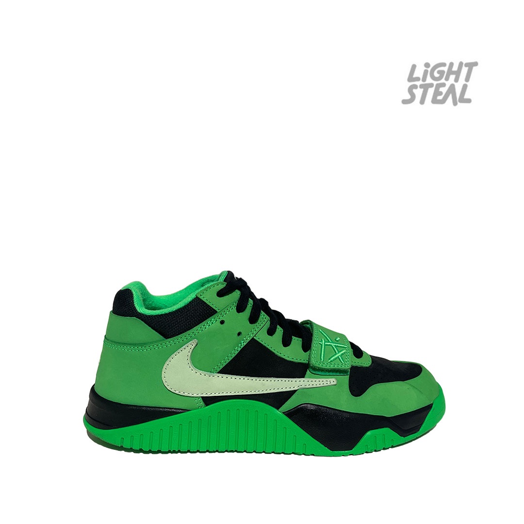 Jumpman Jack Travis Scott Green Spark (Used) - immagine 9