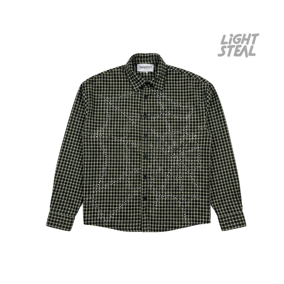Overshirt Replacement Spider Web Green