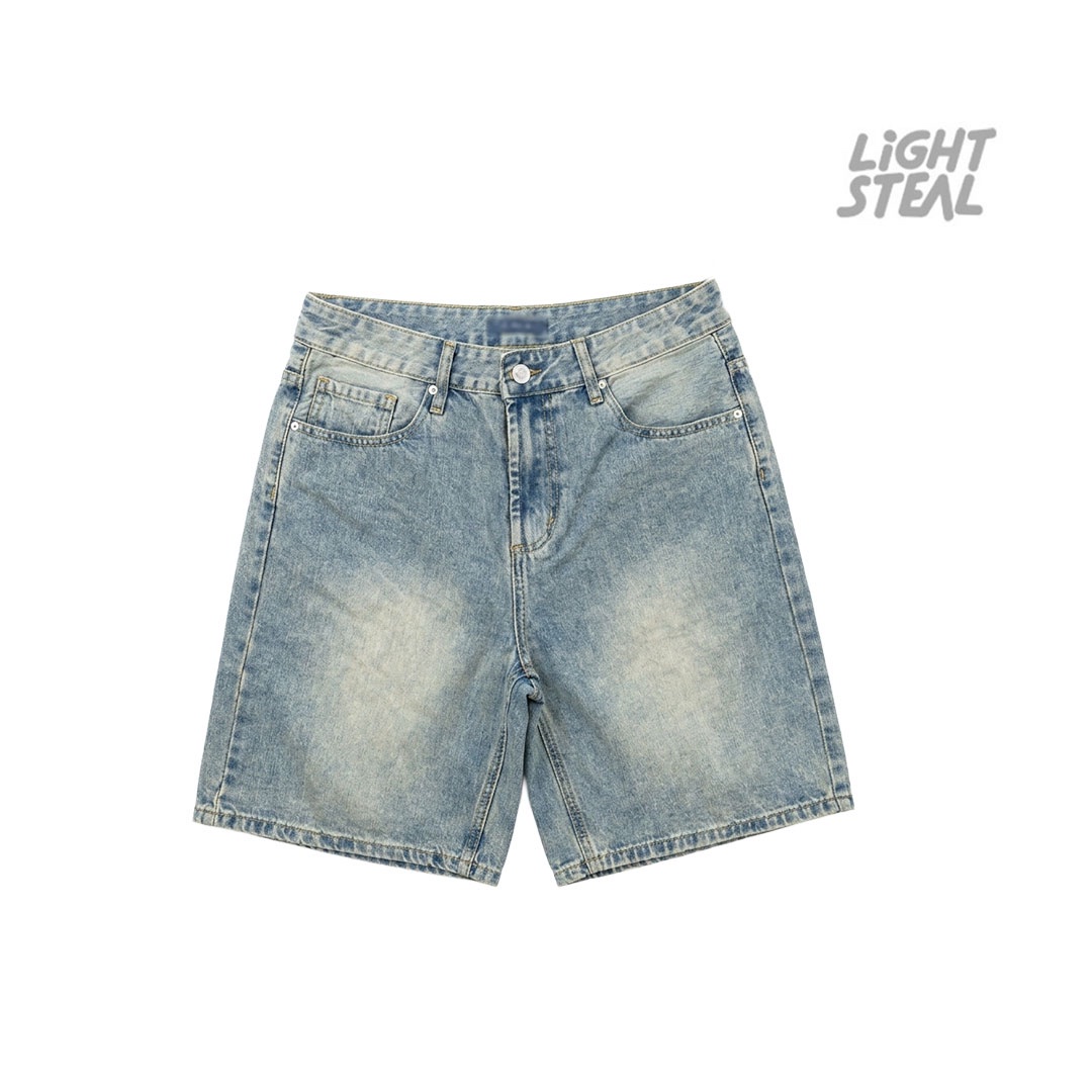Replacement Denim Shorts Acid Wash Vintage Wave