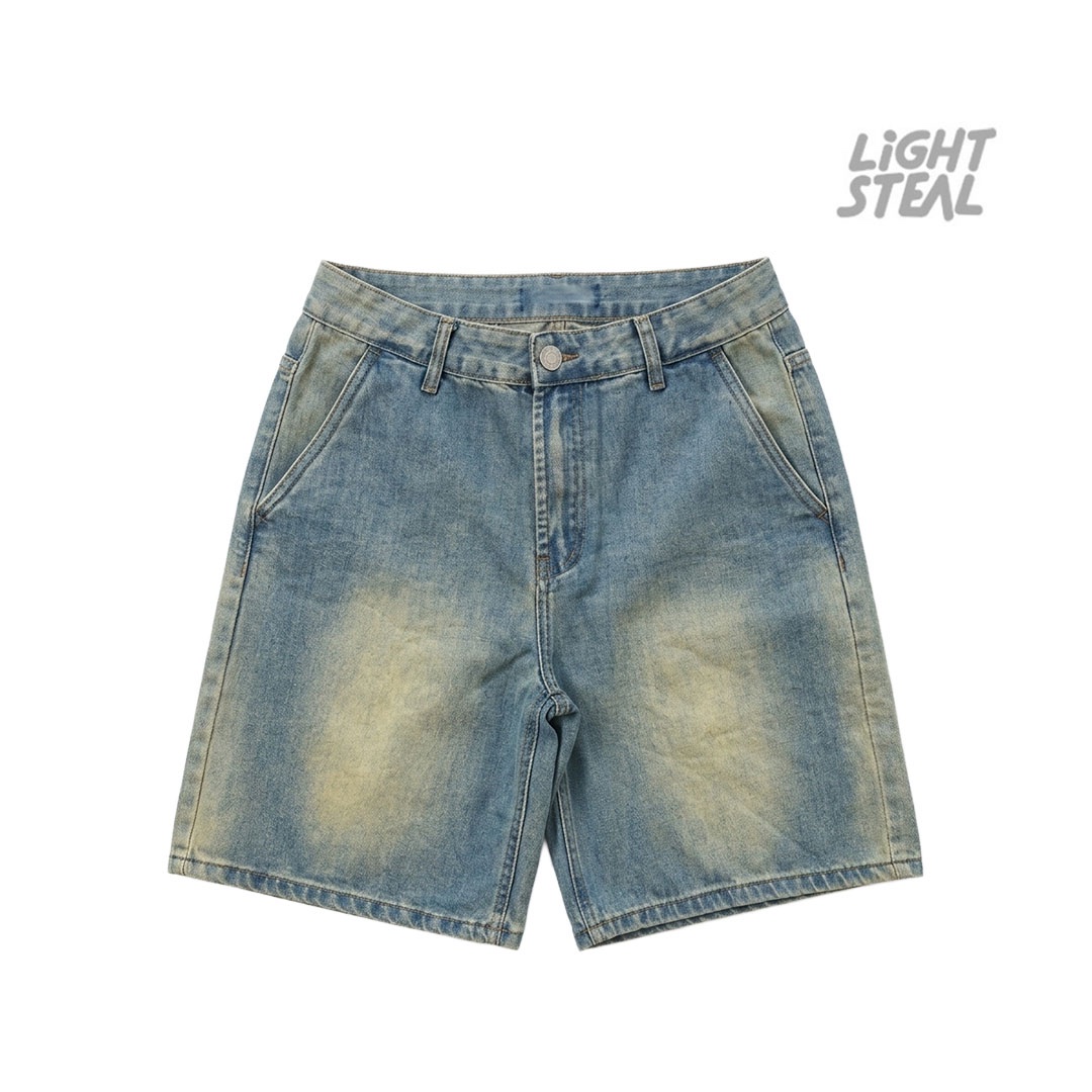 Replacement Aura Acid Wash Denim Short