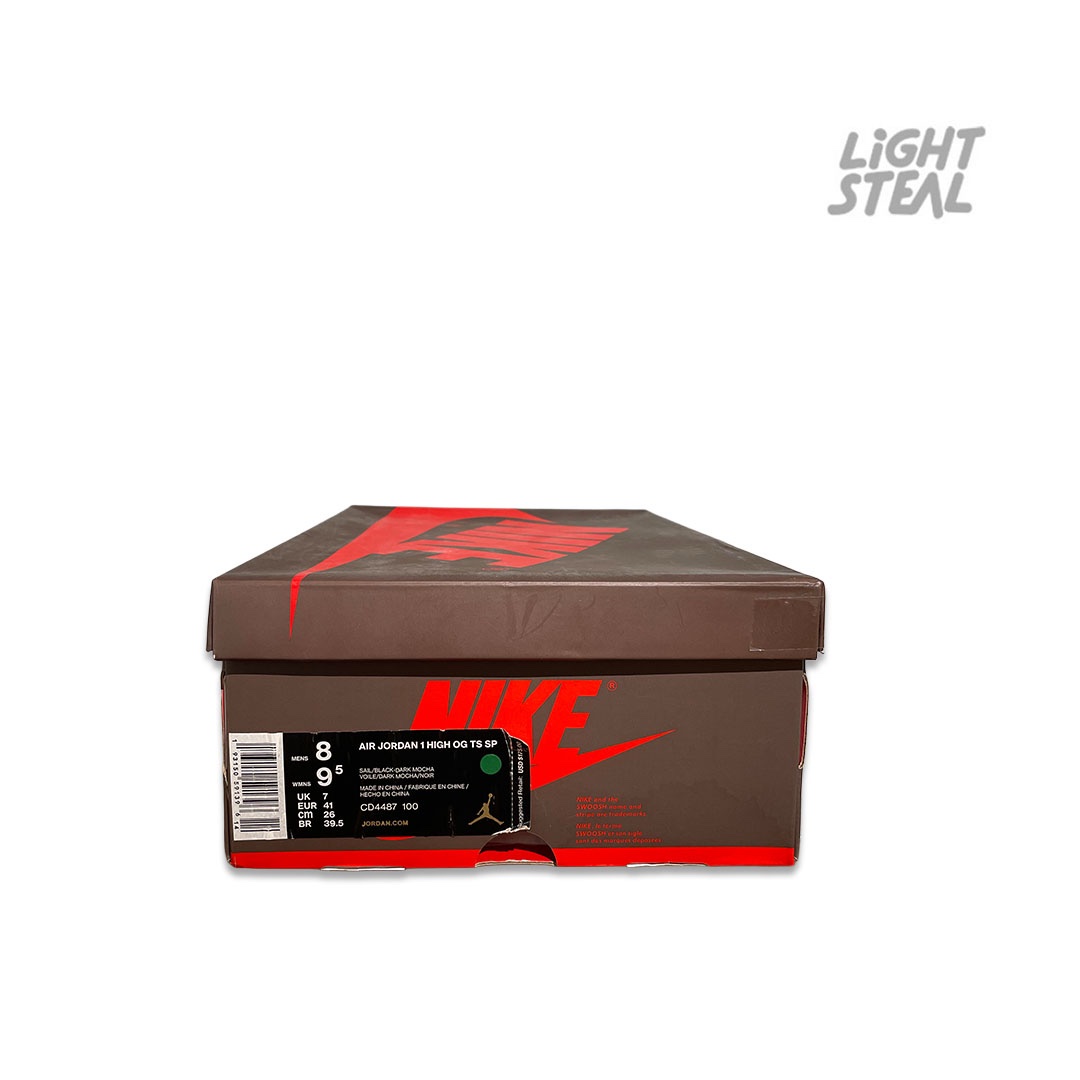 Jordan 1 High Travis Scott Mocha (Used) - immagine 10