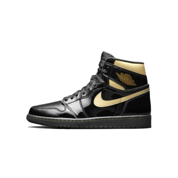 Jordan 1 High Black Metallic Gold (2020)