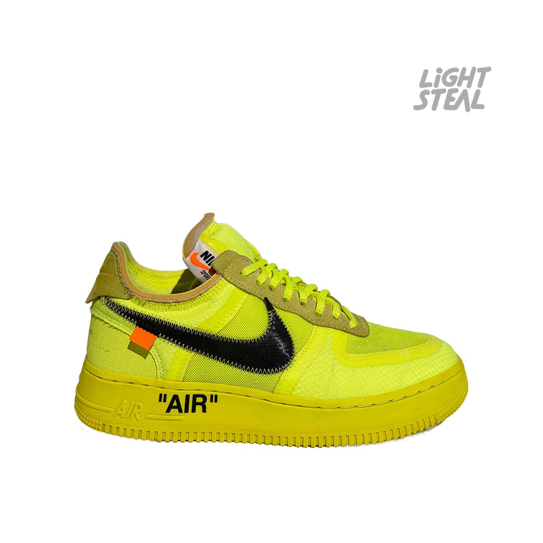 Air Force 1 Low Off-White Volt (Used) - immagine 9