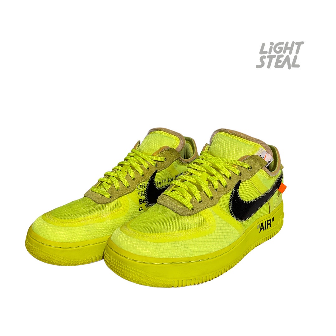 Air Force 1 Low Off-White Volt (Used) - immagine 4