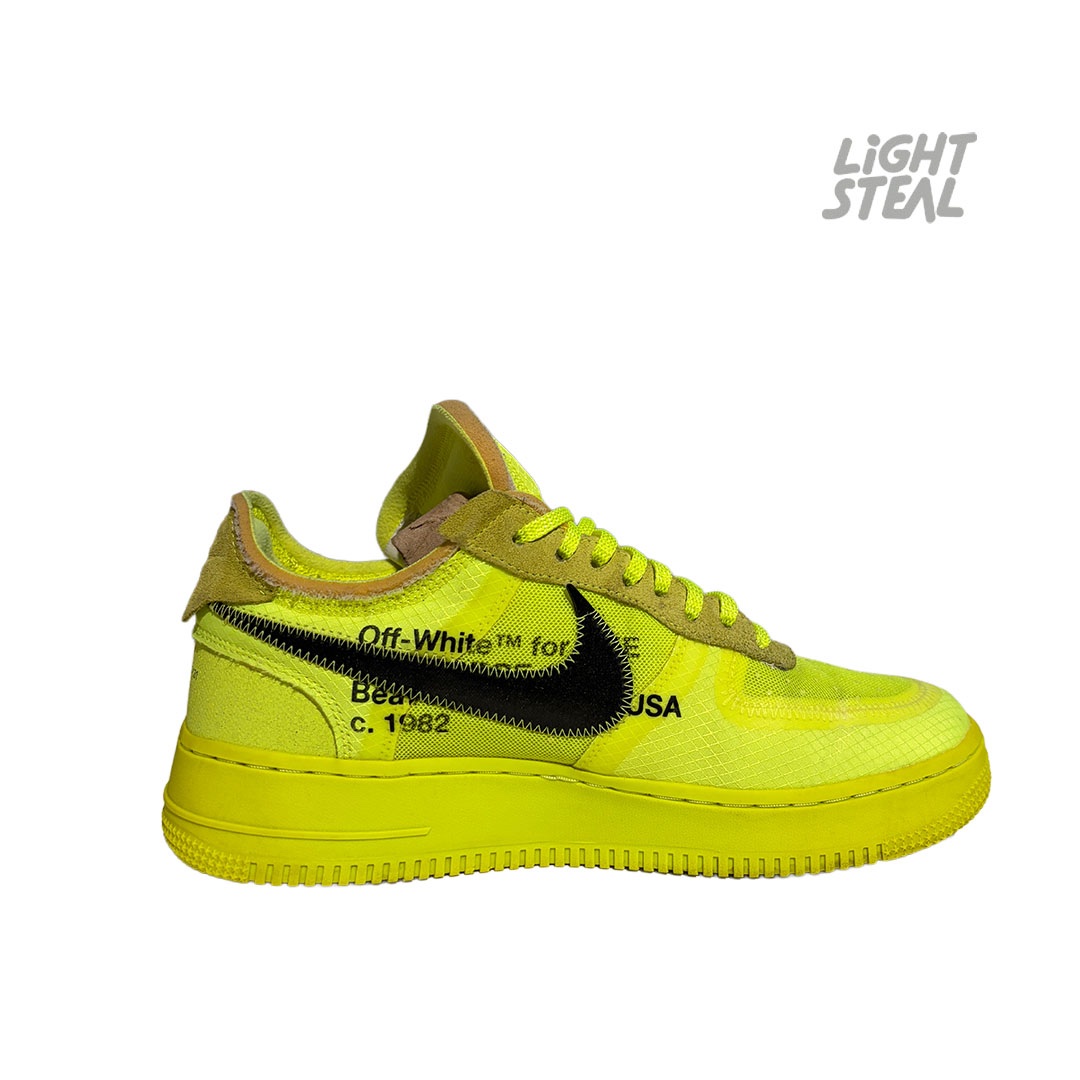 Air Force 1 Low Off-White Volt (Used) - immagine 5