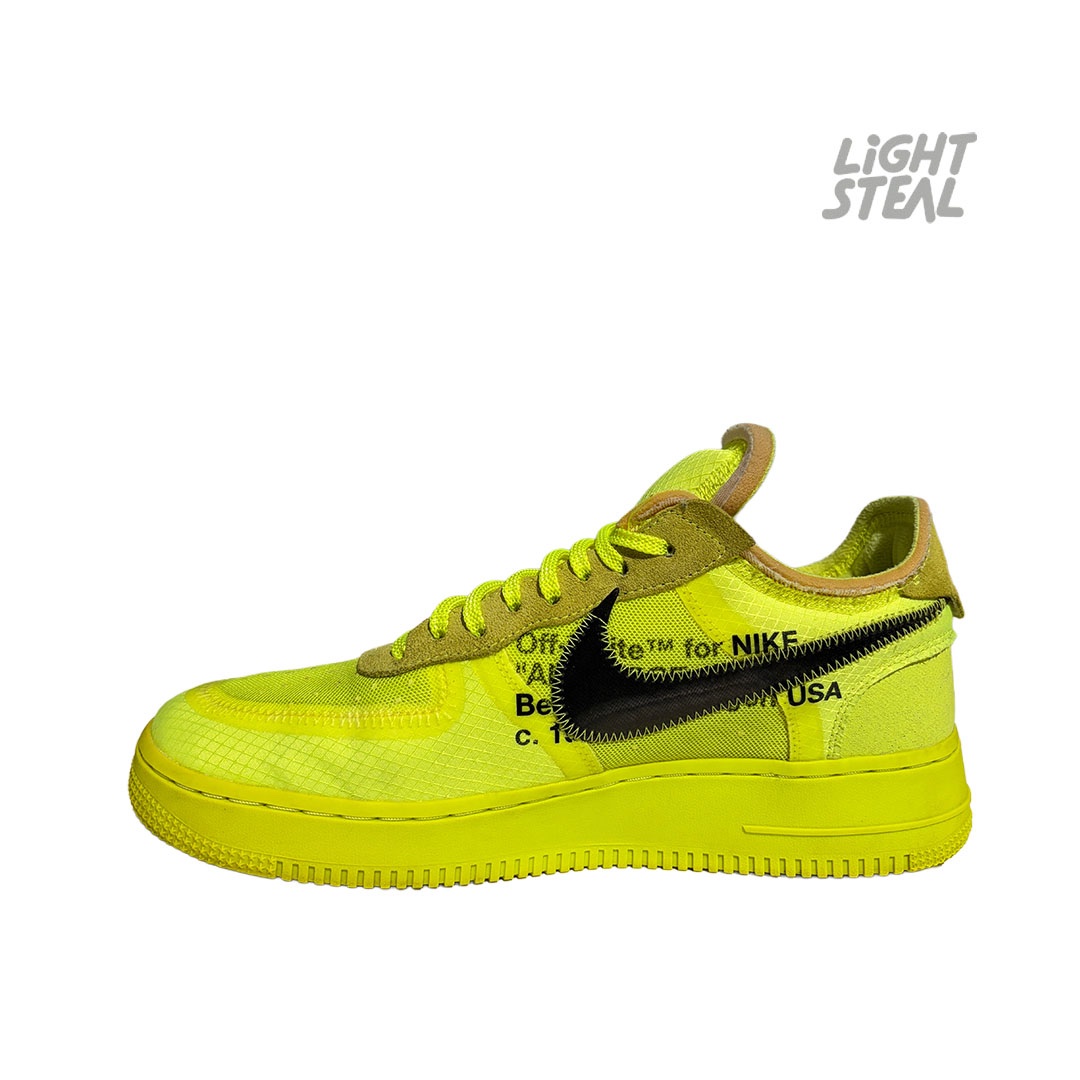 Air Force 1 Low Off-White Volt (Used) - immagine 7