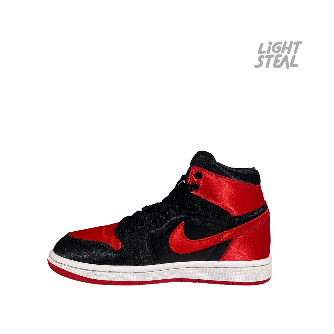 Jordan 1 High Satin Bred (W) (Used) - immagine 7