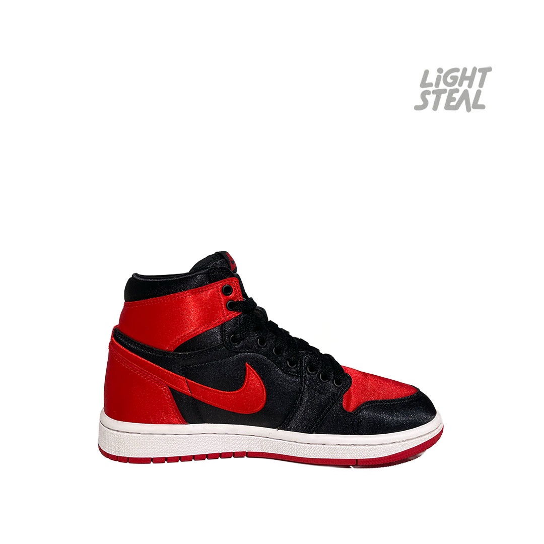 Jordan 1 High Satin Bred (W) (Used) - immagine 5