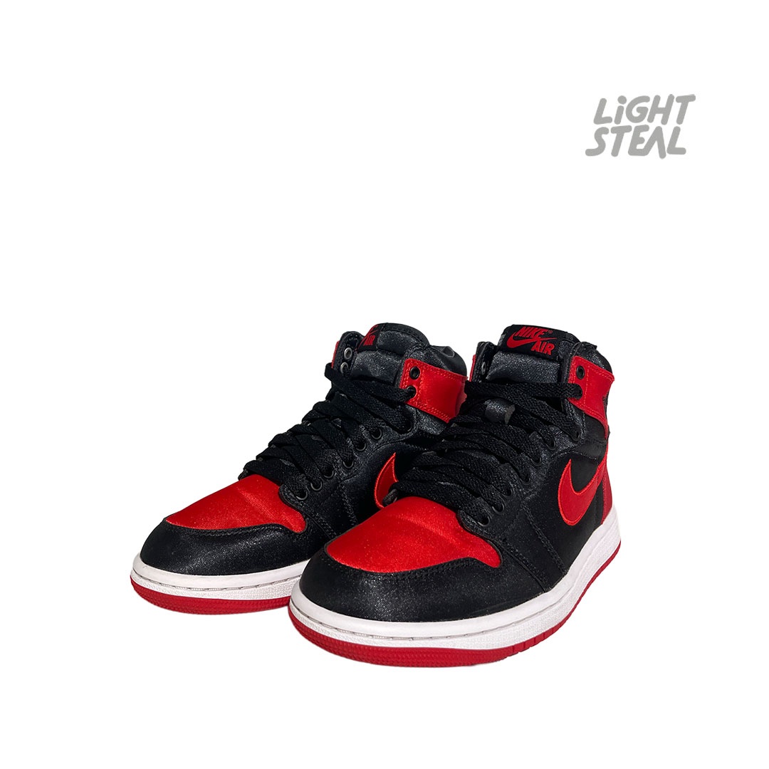 Jordan 1 High Satin Bred (W) (Used) - immagine 3