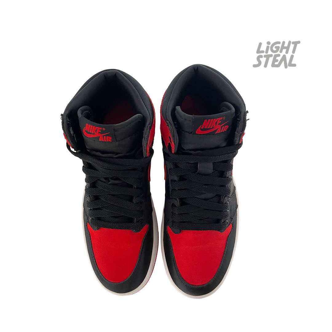 Jordan 1 High Satin Bred (W) (Used) - immagine 2