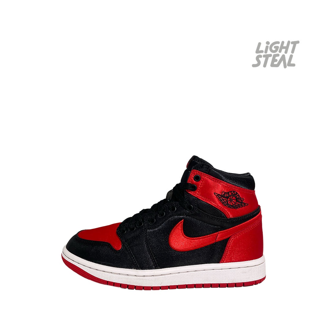 Jordan 1 High Satin Bred (W) (Used)