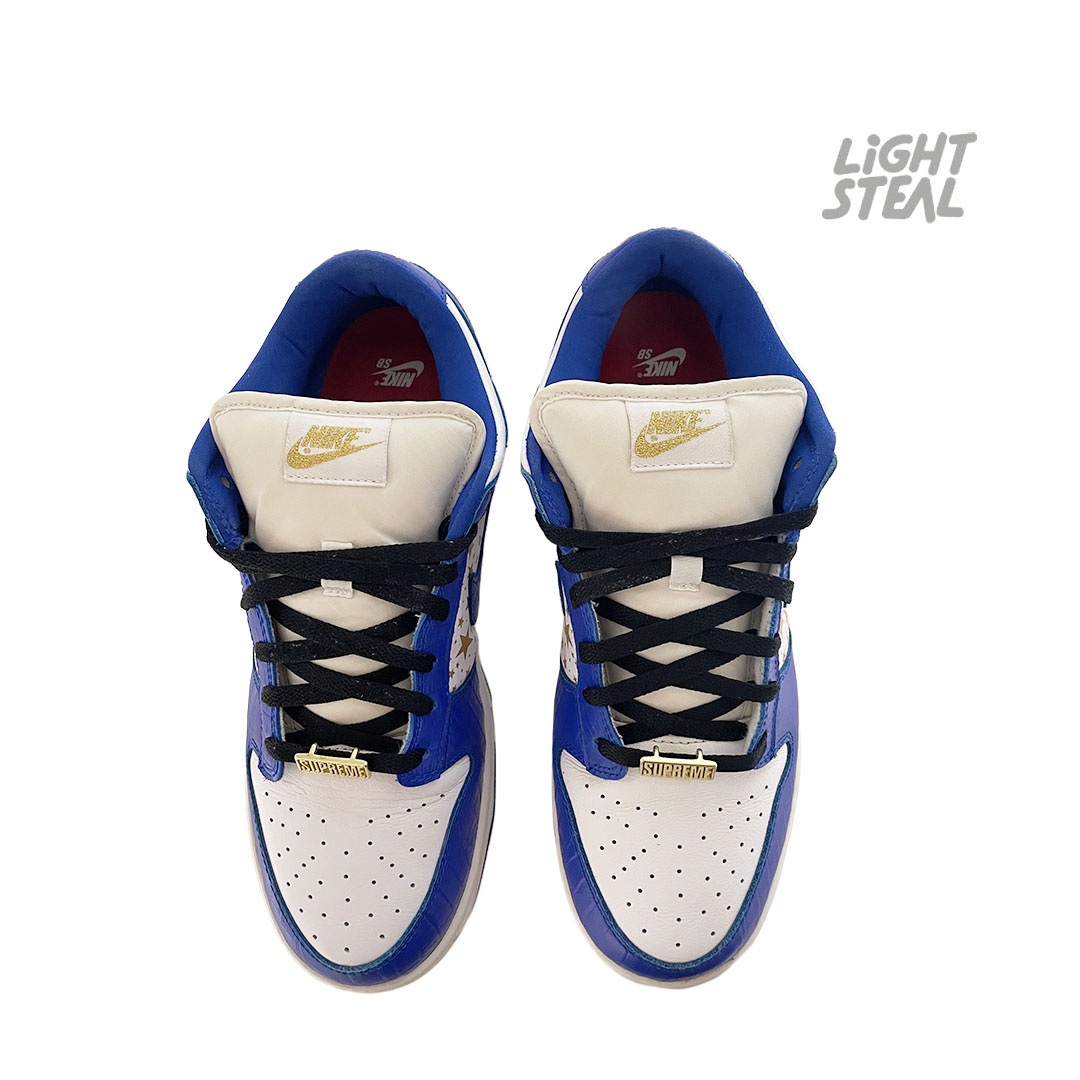 Dunk Low SB Supreme Stars Hyper Royal (Used) - immagine 2