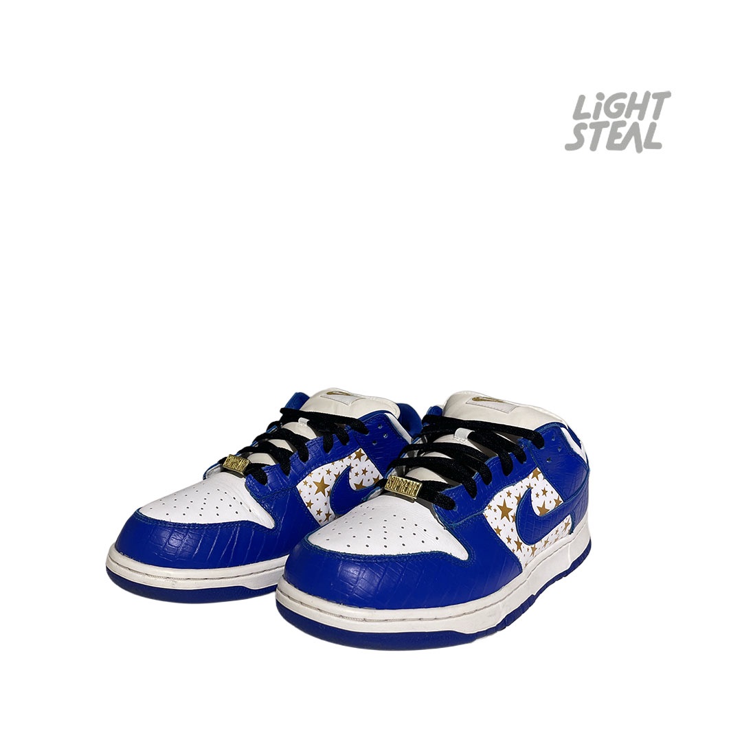 Dunk Low SB Supreme Stars Hyper Royal (Used) - immagine 3