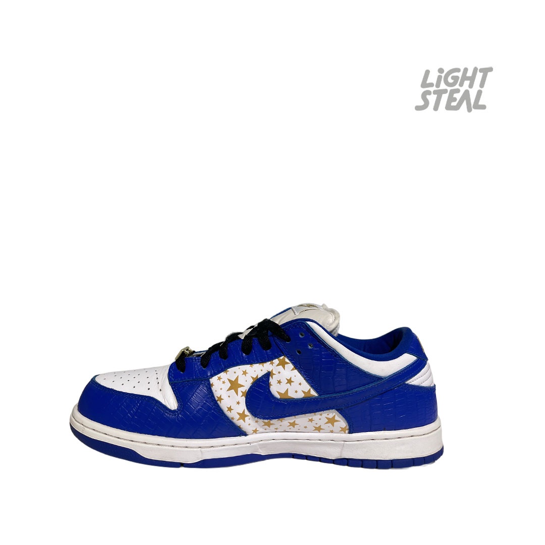 Dunk Low SB Supreme Stars Hyper Royal (Used) - immagine 5