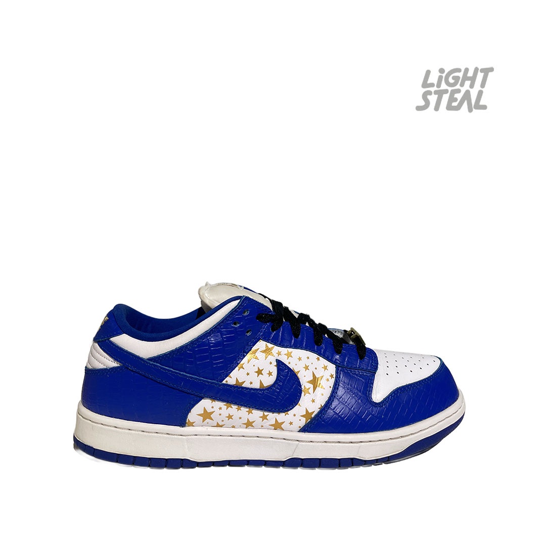 Dunk Low SB Supreme Stars Hyper Royal (Used) - immagine 9