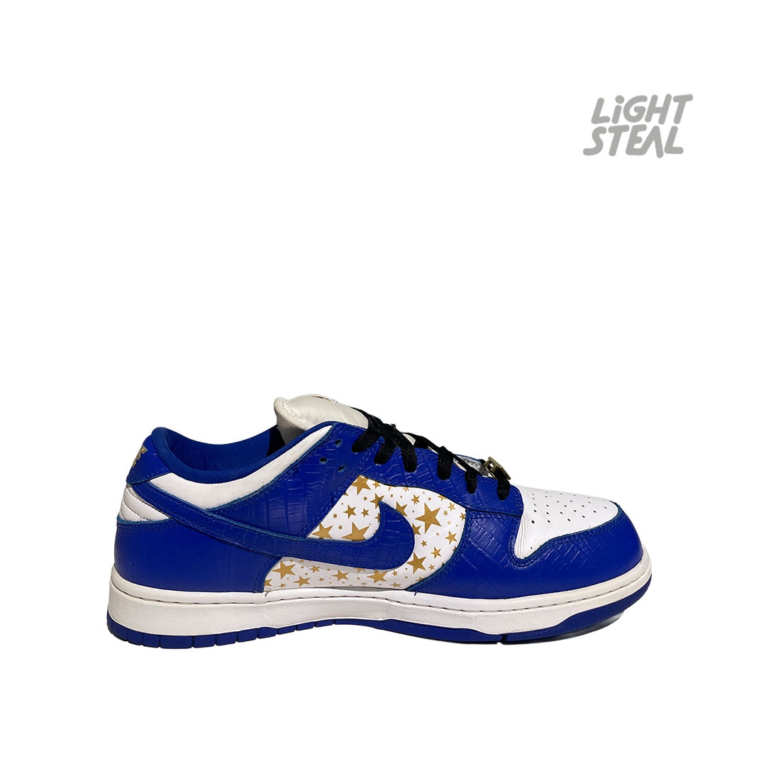Dunk Low SB Supreme Stars Hyper Royal (Used) - immagine 7