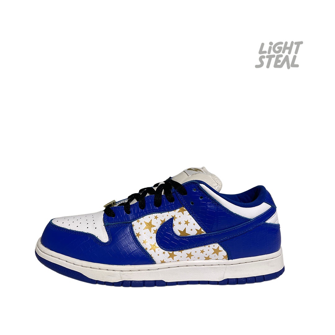 Dunk Low SB Supreme Stars Hyper Royal (Used)
