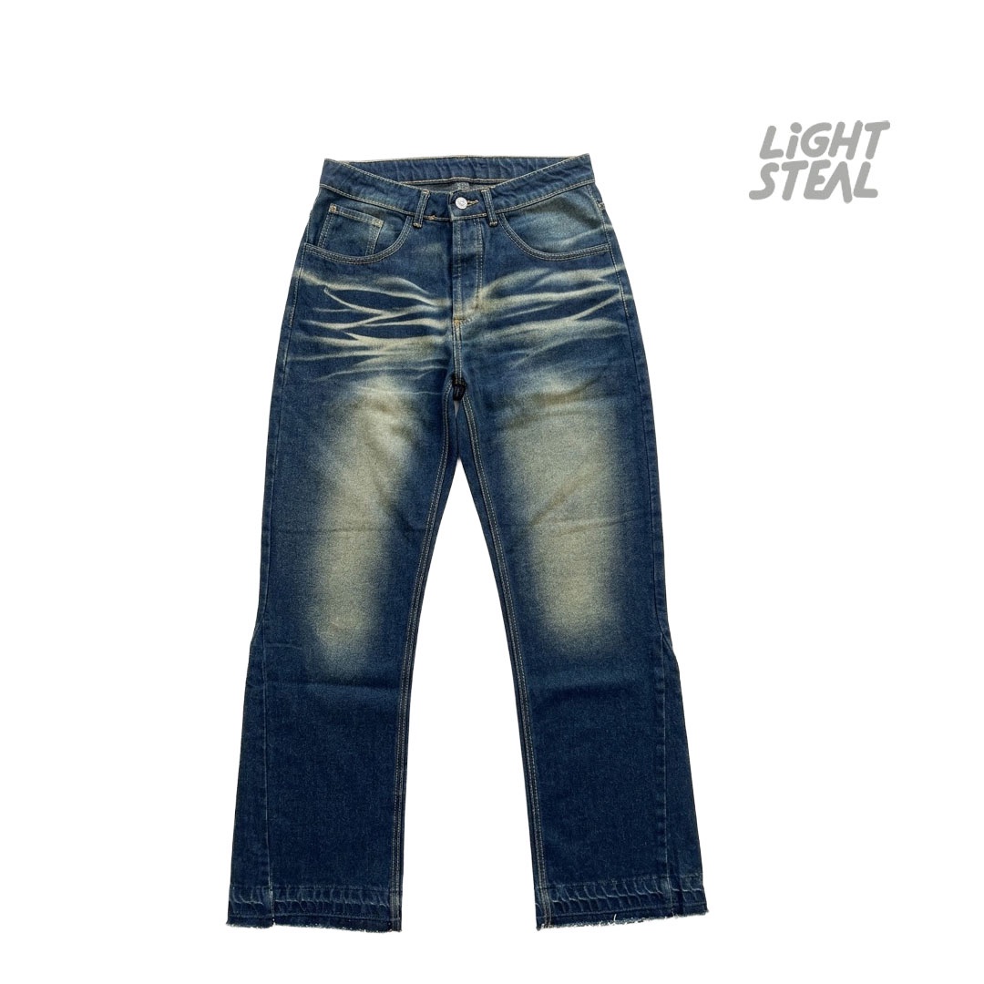 Jeans Replacement Sun Faded Indigo Baggy