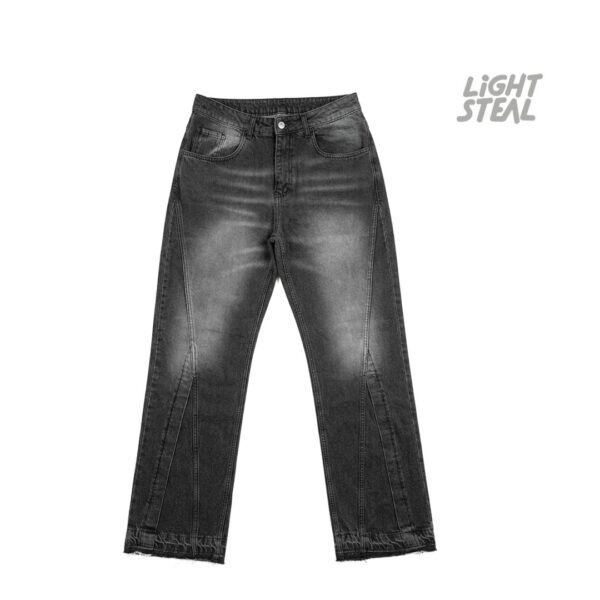 Jeans Replacement Raw Panel Loose