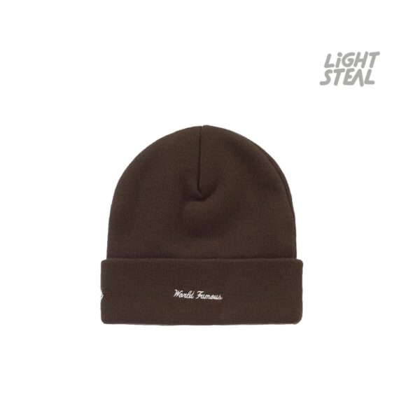 Supreme New Era Action Beanie Brown