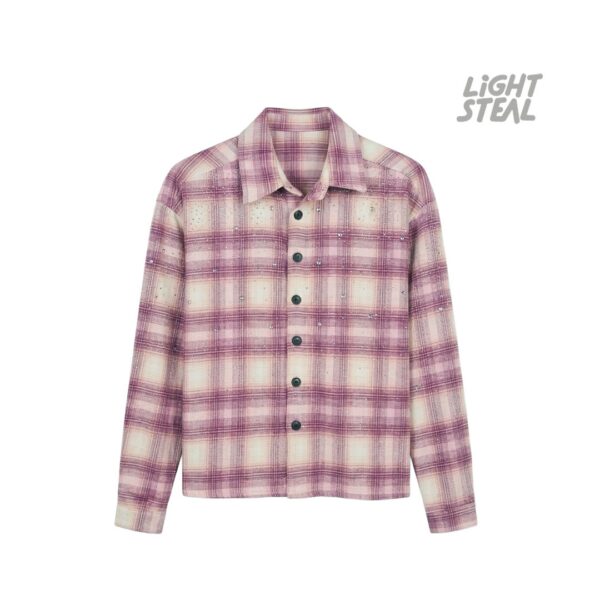 Replacement Crystal Sparkle Plaid Shirt