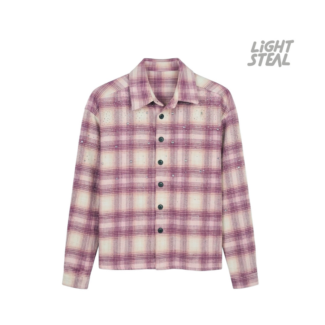 Replacement Crystal Sparkle Plaid Shirt