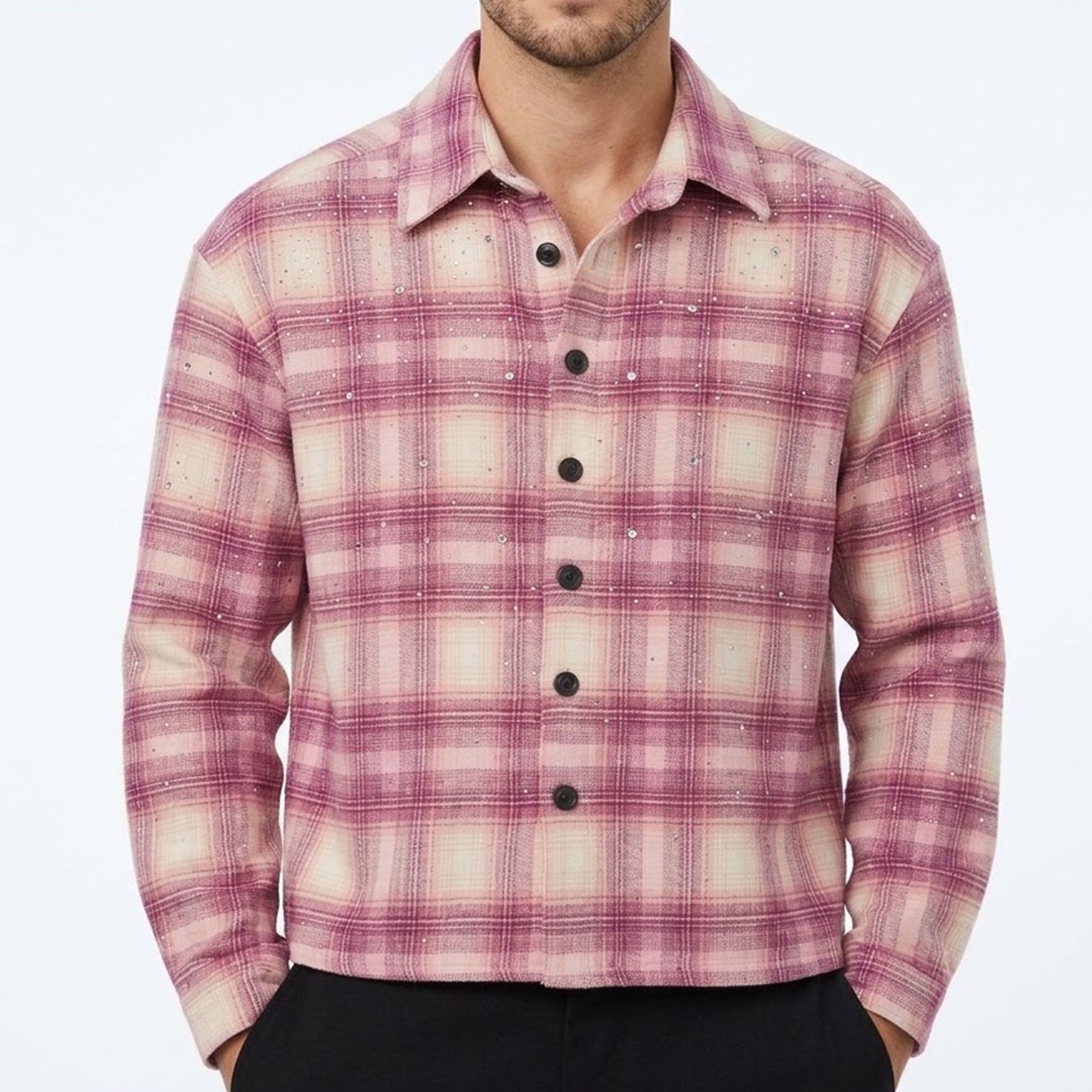 Replacement Crystal Sparkle Plaid Shirt - immagine 3