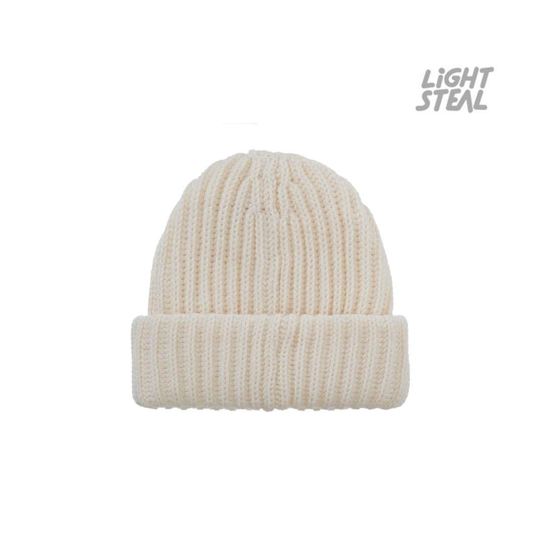 Supreme Classic Logo Chunky Ribbed Beanie Natural (FW26) - immagine 2