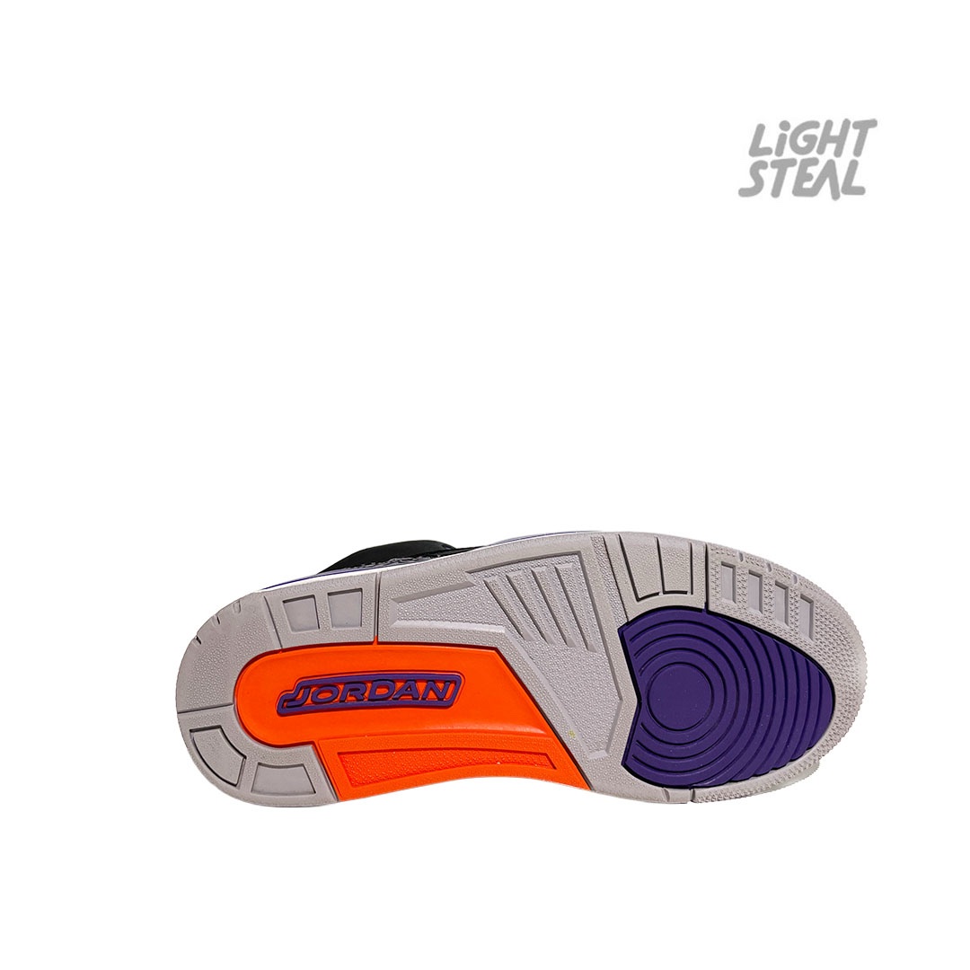 Jordan 3 Court Purple Black (Used) - immagine 8