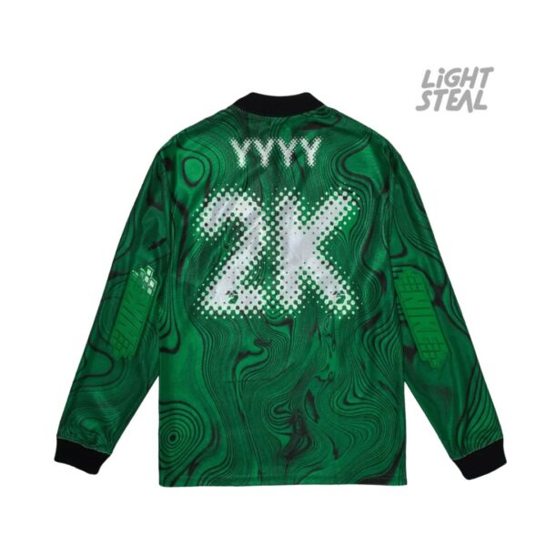 Nike X Off-white Allover Print Jersey Kelly Green