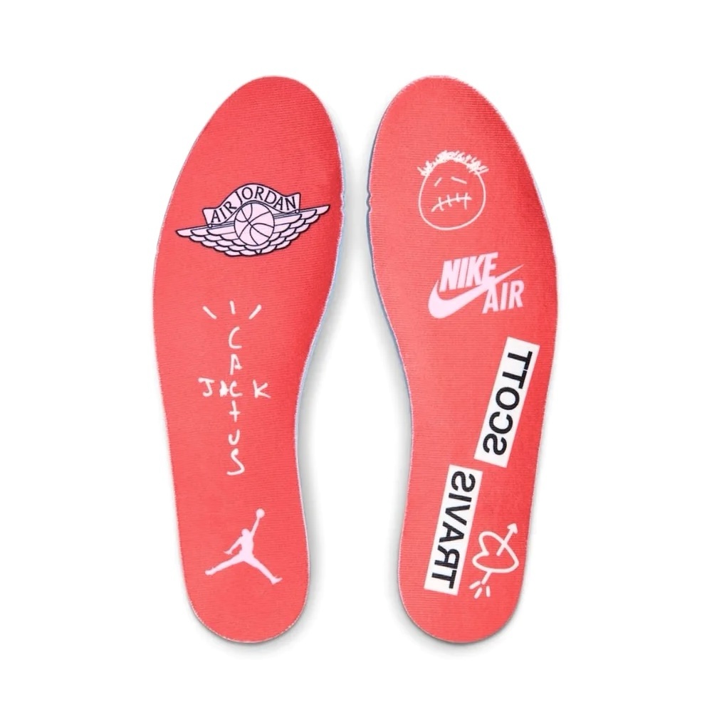 Jordan 1 Low Travis Scott Sail Tropical Pink - immagine 5